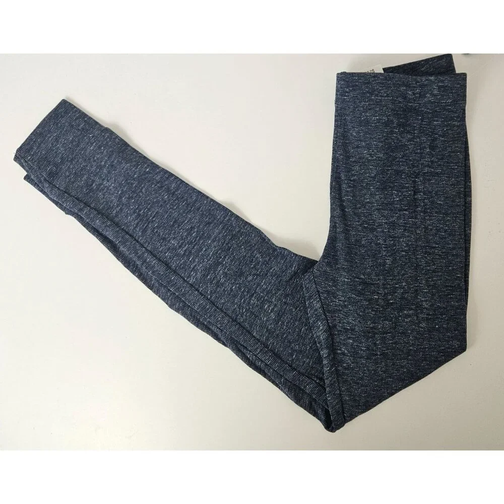 Levi's Kids Pajama Set Size 10 Long Sleeve Henley Top Pants Blue Heather Comfort